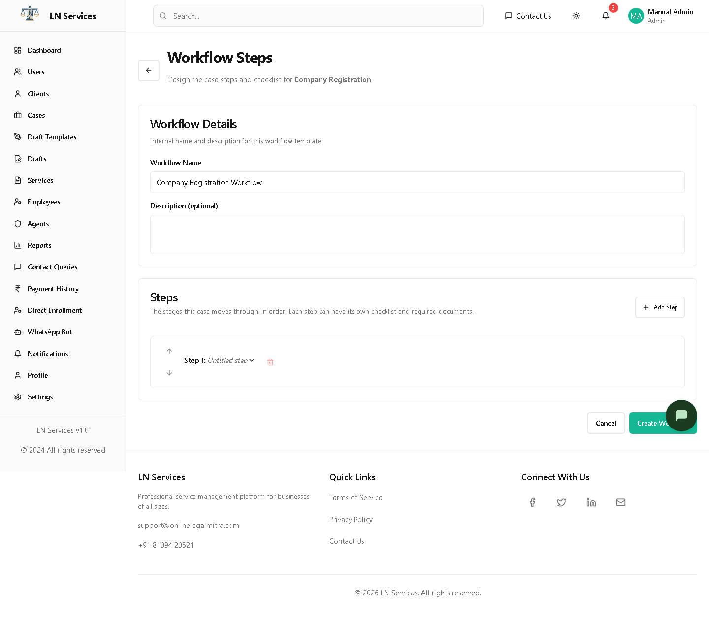 Workflow Builder